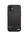 Hurtownia GSM - Etui BMW BMHCP12SPUCARTCBK Apple iPhone 12 mini černý/black hardcase M Collection PU Carbon Stripe - BMW094BLK - {ean13} - Hurt