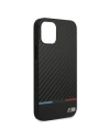 Hurtownia GSM - Etui BMW BMHCP12SPUCARTCBK Apple iPhone 12 mini černý/black hardcase M Collection PU Carbon Stripe - BMW094BLK - {ean13} - Hurt
