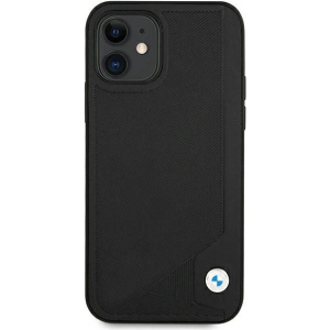 Hurtownia GSM - Case BMW BMHCP12SRCDPK Apple iPhone 12 mini schwarz/black hardcase Leder Deboss - BMW095BLK - {ean13} - Hurt