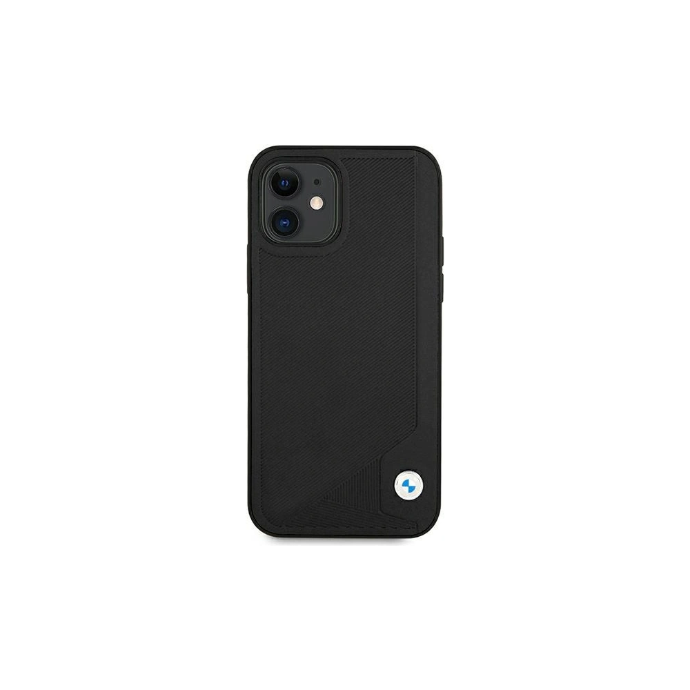 Hurtownia GSM - Case BMW BMHCP12SRCDPK Apple iPhone 12 mini schwarz/black hardcase Leder Deboss - BMW095BLK - {ean13} - Hurt