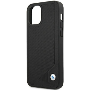 Hurtownia GSM - Case BMW BMHCP12SRCDPK Apple iPhone 12 mini schwarz/black hardcase Leder Deboss - BMW095BLK - {ean13} - Hurt