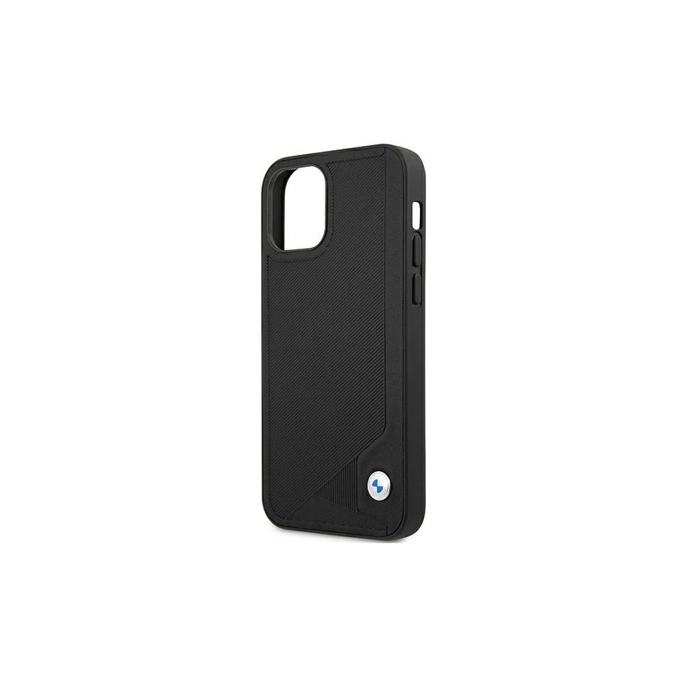 Hurtownia GSM - Case BMW BMHCP12SRCDPK Apple iPhone 12 mini schwarz/black hardcase Leder Deboss - BMW095BLK - {ean13} - Hurt