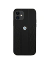 Hurtownia GSM - Case BMW BMHCP12SRSPPK Apple iPhone 12 mini schwarz/schwarz Hardcase Leder Curve Perforate - BMW096BLK - {ean13} - Hurt