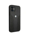Hurtownia GSM - Etui BMW BMHCP12SRSPPK Apple iPhone 12 mini černý/black hardcase Leather Curve Perforate - BMW096BLK - {ean13} - Hurt