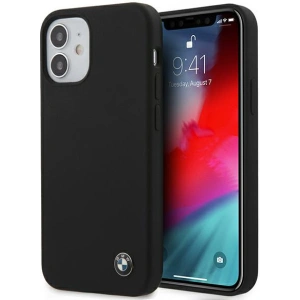 Hurtownia GSM - Case BMW BMHCP12SSILBK Apple iPhone 12 mini schwarz/black hardcase Silikon Signature - BMW097BLK - {ean13} - Hurt