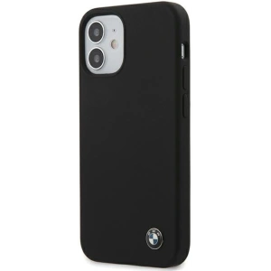 Hurtownia GSM - Case BMW BMHCP12SSILBK Apple iPhone 12 mini schwarz/black hardcase Silikon Signature - BMW097BLK - {ean13} - Hurt