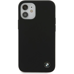 Hurtownia GSM - Case BMW BMHCP12SSILBK Apple iPhone 12 mini schwarz/black hardcase Silikon Signature - BMW097BLK - {ean13} - Hurt