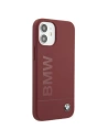 Wholesale BMW BMHCP12SSLBLRE Apple iPhone 12 mini red hardcase Silicone Signature Logo - BMW098RED - {ean13} - Hurt