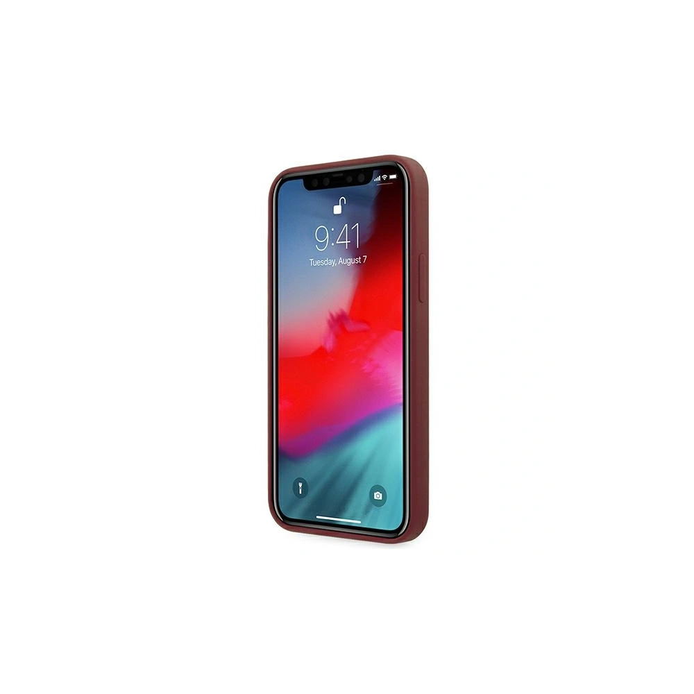 Hurtownia GSM - Case BMW BMHCP12SSLBLRE Apple iPhone 12 mini rot/red Hardcase Silikon Signature Logo - BMW098RED - {ean13} - Hurt