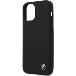 Hurtownia GSM - Etui BMW BMHCP12SSILBK Apple iPhone 12 mini černý/black hardcase Silicone Signature - BMW097BLK - {ean13} - Hurt