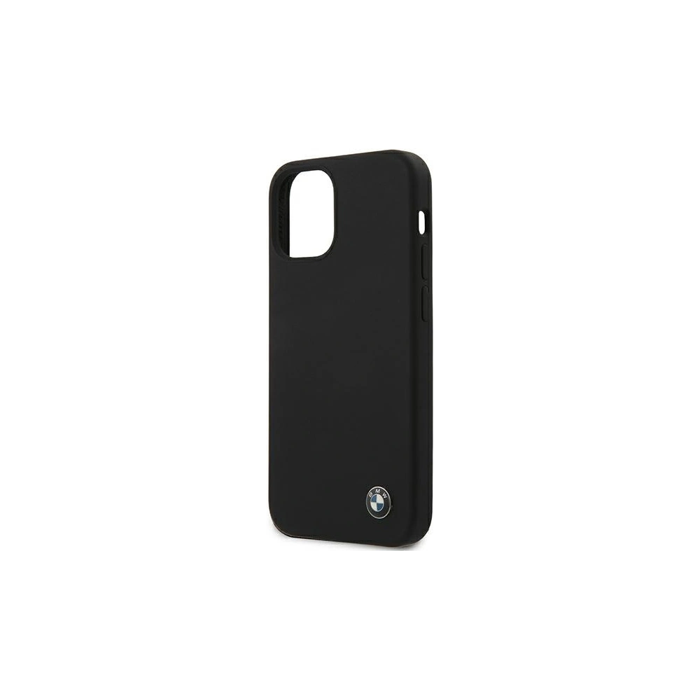 Hurtownia GSM - Case BMW BMHCP12SSILBK Apple iPhone 12 mini schwarz/black hardcase Silikon Signature - BMW097BLK - {ean13} - Hurt