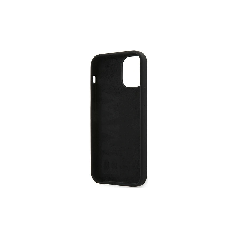 Hurtownia GSM - Case BMW BMHCP12SSILBK Apple iPhone 12 mini schwarz/black hardcase Silikon Signature - BMW097BLK - {ean13} - Hurt