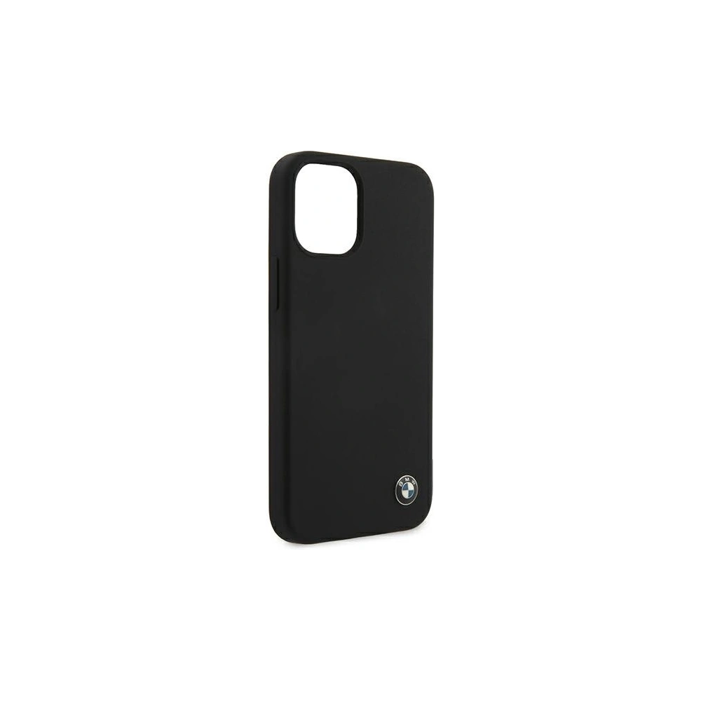 Hurtownia GSM - Case BMW BMHCP12SSILBK Apple iPhone 12 mini schwarz/black hardcase Silikon Signature - BMW097BLK - {ean13} - Hurt