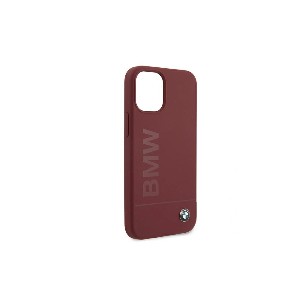 Hurtownia GSM - Case BMW BMHCP12SSLBLRE Apple iPhone 12 mini rot/red Hardcase Silikon Signature Logo - BMW098RED - {ean13} - Hurt