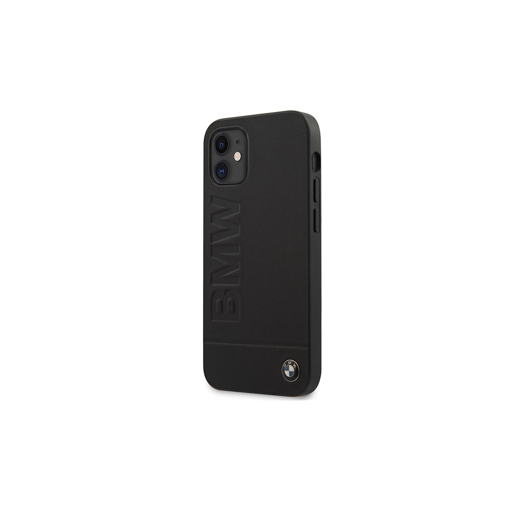 Hurtownia GSM - Etui BMW BMHCP12SSLLBK Apple iPhone 12 mini černý/black hardcase Signature Logo Imprint - BMW099BLK - {ean13} - Hurt