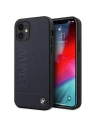 Case BMW BMHCP12SSLLNA Apple iPhone 12 mini navy hardcase mit Signature Logo Imprint