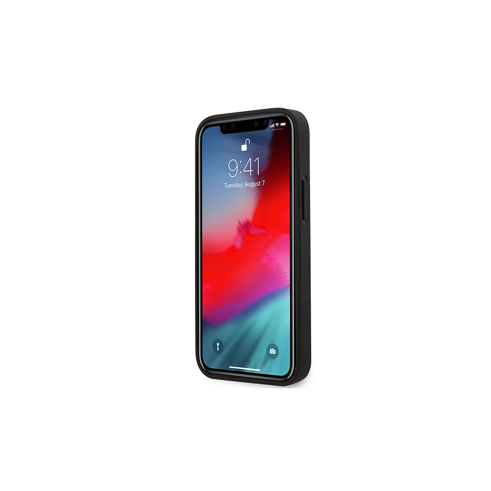 Wholesale BMW BMHCP12SSLLBK Apple iPhone 12 mini black hardcase Signature Logo Imprint - BMW099BLK - {ean13} - Hurt