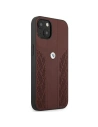 Hurtownia GSM - Etui BMW BMHCP13MRSPPR Apple iPhone 13 czerwony/red hardcase Leather Curve Perforate - BMW103RED - {ean13} - Hurt