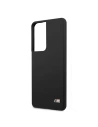 Hurtownia GSM - Etui BMW BMHCS21LMSILBK Samsung Galaxy S21 Ultra czarny/black Silicone M Collection - BMW105BLK - {ean13} - Hurt