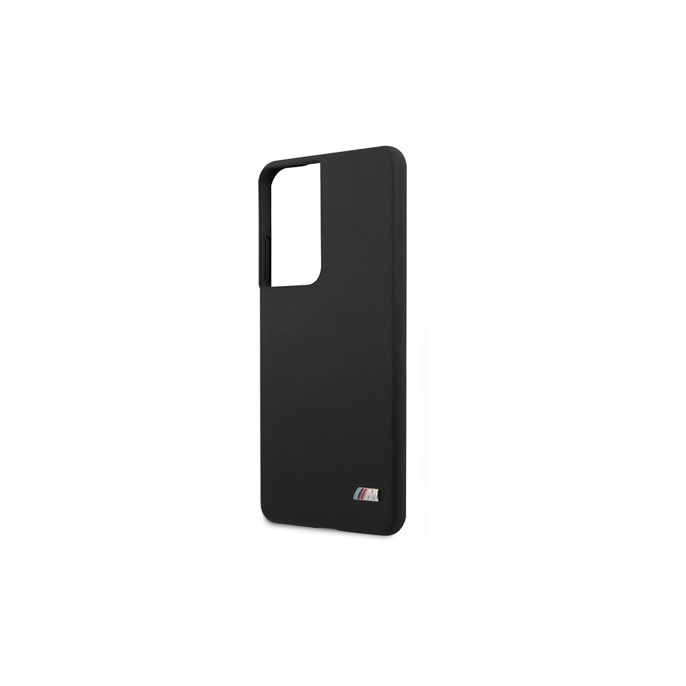 Hurtownia GSM - Etui BMW BMHCS21LMSILBK Samsung Galaxy S21 Ultra černý/black Silicone M Collection - BMW105BLK - {ean13} - Hurt