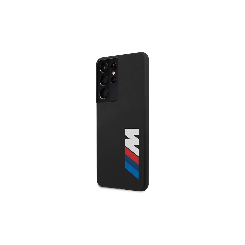 Hurtownia GSM - Etui BMW BMHCS21LMSLBLBK Samsung Galaxy S21 Ultra černý/black hardcase Silicone Signature Logo - BMW106BLK - {ean13} - Hurt