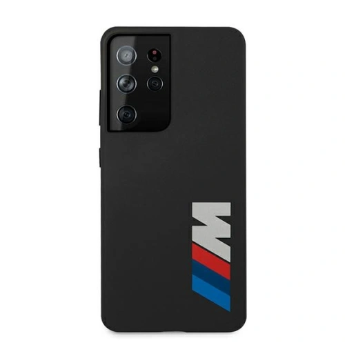 Etui BMW BMHCS21LMSLBLBK Samsung Galaxy S21 Ultra czarny/black hardcase Silicone Signature Logo