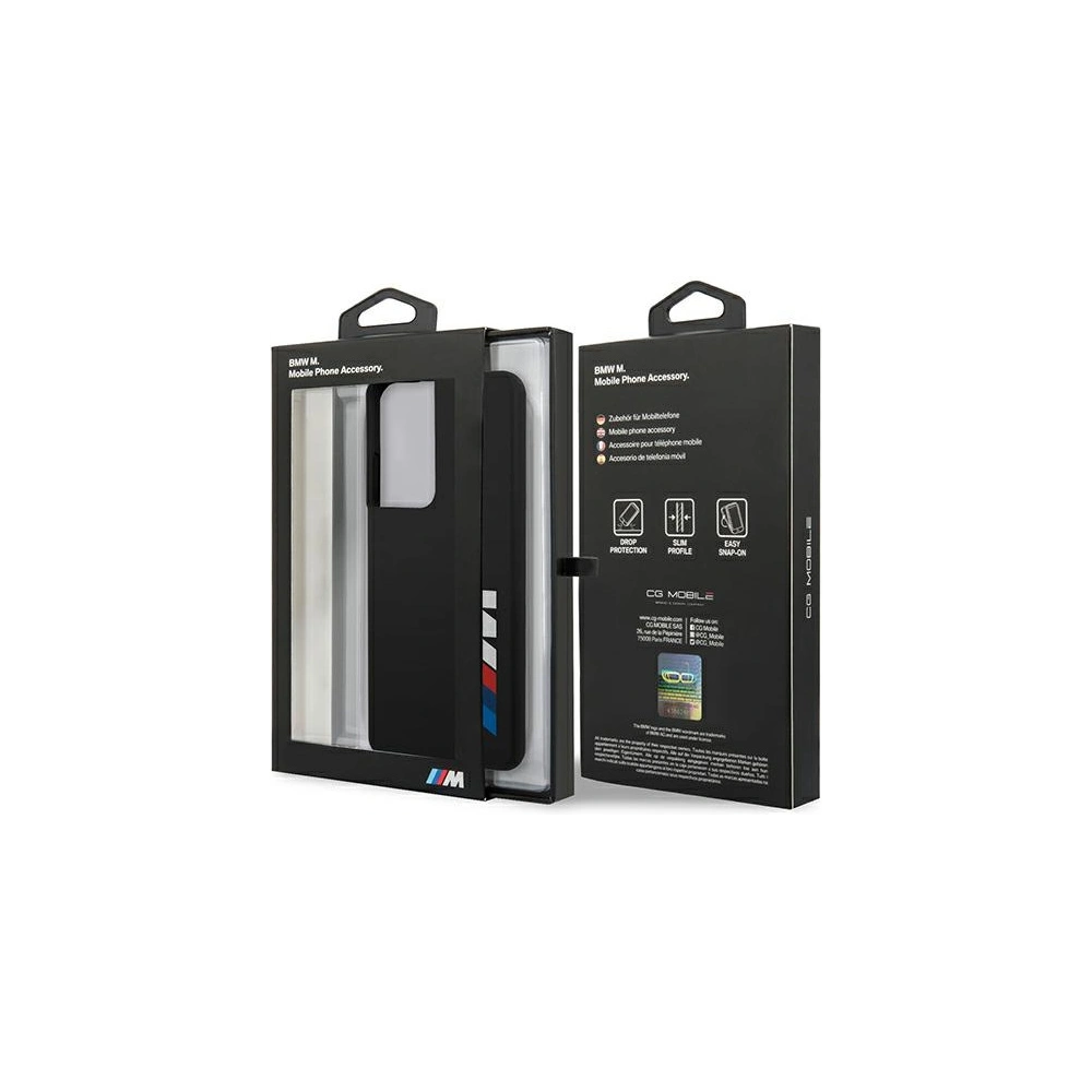 Hurtownia GSM - Etui BMW BMHCS21LMSLBLBK Samsung Galaxy S21 Ultra černý/black hardcase Silicone Signature Logo - BMW106BLK - {ean13} - Hurt