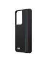 Wholesale BMW BMHCS21LSIVTBK Samsung Galaxy S21 Ultra black Silicone Stripes M Collection - BMW109BLK - {ean13} - Hurt