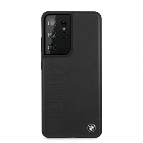 Etui BMW BMHCS21LSLLBK Samsung Galaxy S21 Ultra czarny/black hardcase Signature Logo Imprint