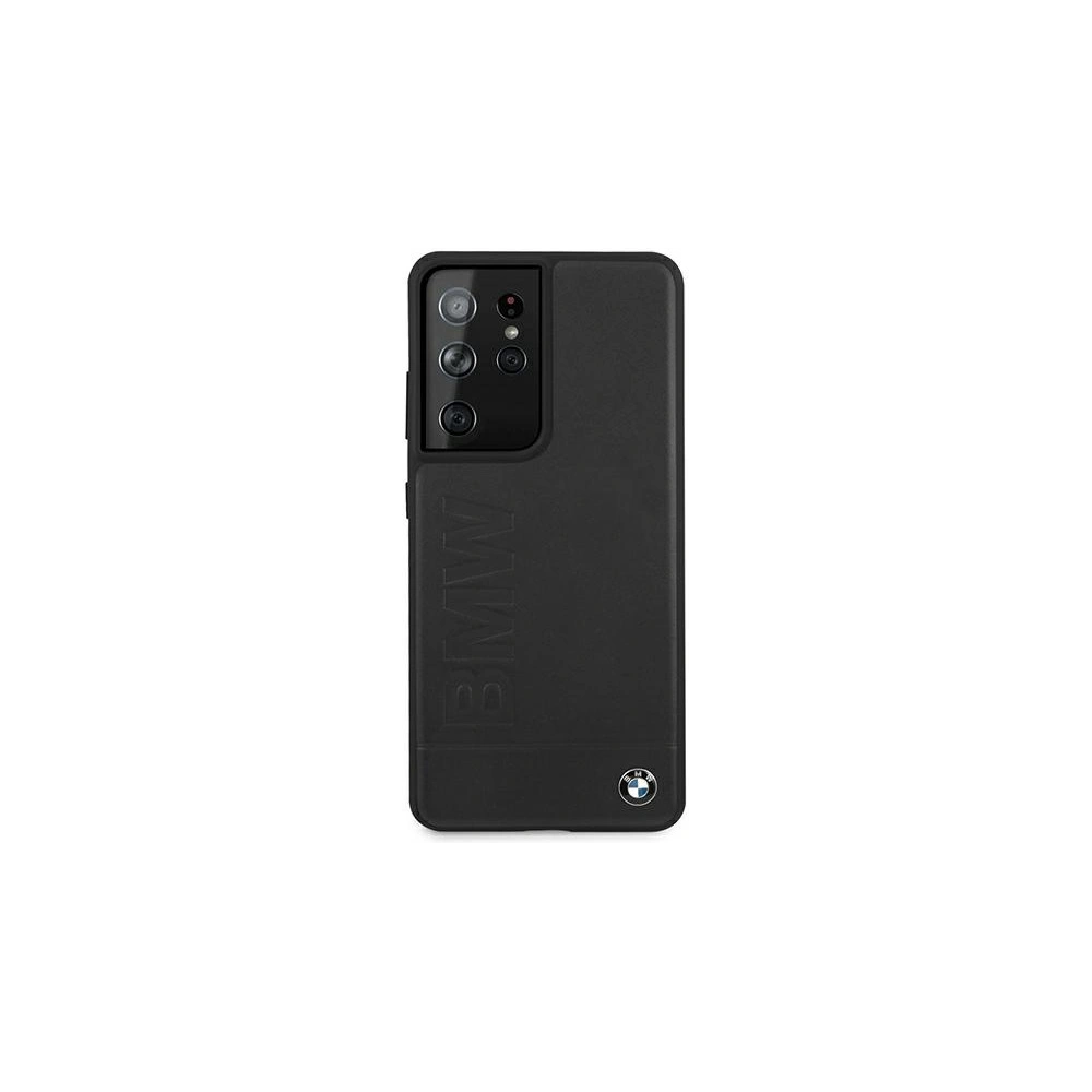 Hurtownia GSM - Etui BMW BMHCS21LSLLBK Samsung Galaxy S21 Ultra černý/black hardcase Signature Logo Imprint - BMW112BLK - {ean13} - Hurt