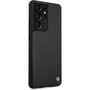 Hurtownia GSM - Etui BMW BMHCS21LSLLBK Samsung Galaxy S21 Ultra czarny/black hardcase Signature Logo Imprint - BMW112BLK - {ean13} - Hurt