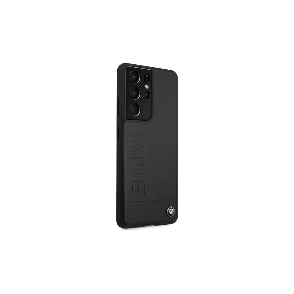 Hurtownia GSM - Etui BMW BMHCS21LSLLBK Samsung Galaxy S21 Ultra černý/black hardcase Signature Logo Imprint - BMW112BLK - {ean13} - Hurt