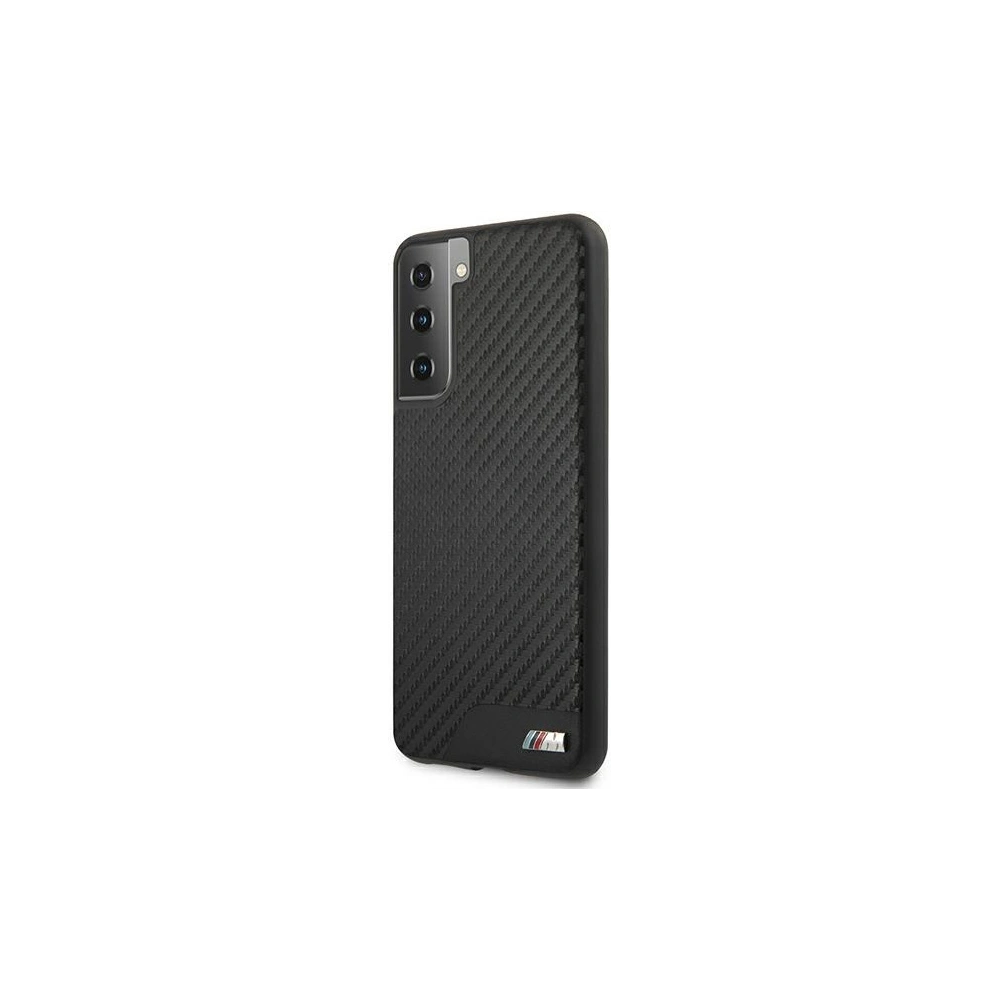 Hurtownia GSM - Etui BMW BMHCS21MCABBK Samsung Galaxy S21+ Plus černý/black hardcase M Collection PU Carbon - BMW114BLK - {ean13} - Hurt