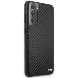 Hurtownia GSM - Case BMW BMHCS21MCABBK Samsung Galaxy S21+ Plus schwarz/hardcase M Collection PU Carbon - BMW114BLK - {ean13} - Hurt