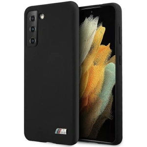 Hurtownia GSM - Case BMW BMHCS21MMSILBK Samsung Galaxy S21+ Plus schwarz/schwarz Silikon M Collection - BMW115BLK - {ean13} - Hurt