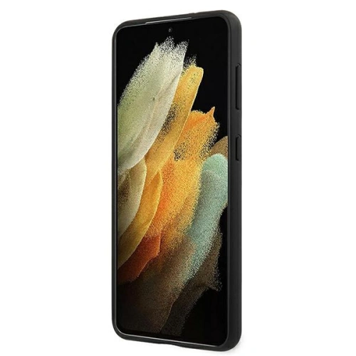 Etui BMW BMHCS21MCABBK Samsung Galaxy S21+ Plus czarny/black hardcase M Collection PU Carbon