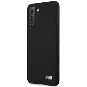 Hurtownia GSM - Case BMW BMHCS21MMSILBK Samsung Galaxy S21+ Plus schwarz/schwarz Silikon M Collection - BMW115BLK - {ean13} - Hurt