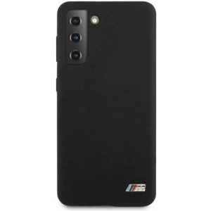 Hurtownia GSM - Case BMW BMHCS21MMSILBK Samsung Galaxy S21+ Plus schwarz/schwarz Silikon M Collection - BMW115BLK - {ean13} - Hurt