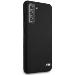 Hurtownia GSM - Case BMW BMHCS21MMSILBK Samsung Galaxy S21+ Plus schwarz/schwarz Silikon M Collection - BMW115BLK - {ean13} - Hurt