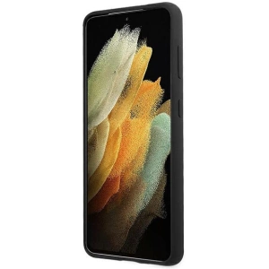 Hurtownia GSM - Case BMW BMHCS21MMSILBK Samsung Galaxy S21+ Plus schwarz/schwarz Silikon M Collection - BMW115BLK - {ean13} - Hurt