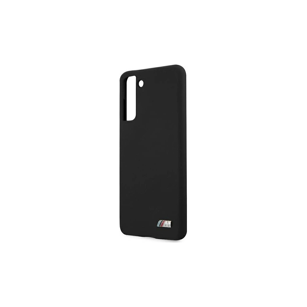Etui BMW BMHCS21MMSILBK Samsung Galaxy S21+ Plus černý/black Silicone M Collection