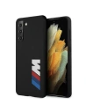 Case BMW BMHCS21MMSLBLBK Samsung Galaxy S21+ Plus schwarz/hardcase Silikon Signature Logo
