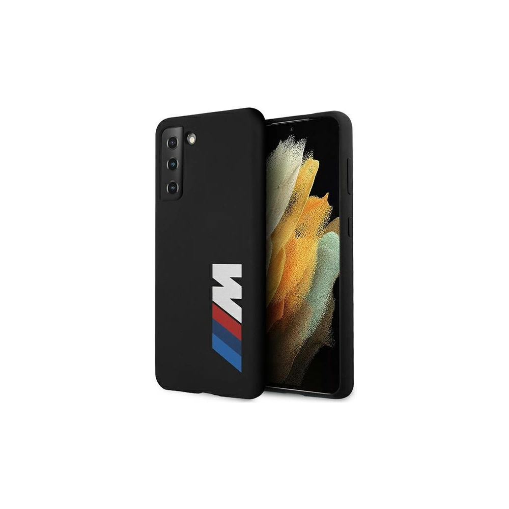 Hurtownia GSM - Case BMW BMHCS21MMSLBLBK Samsung Galaxy S21+ Plus schwarz/hardcase Silikon Signature Logo - BMW116BLK - {ean13} - Hurt