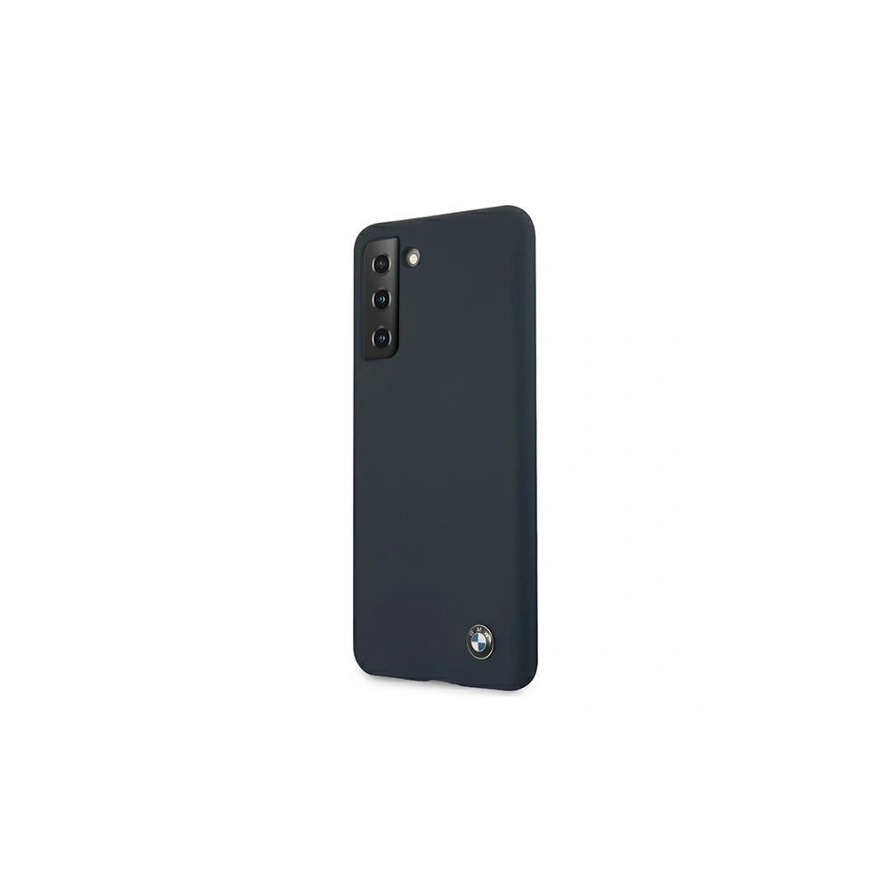 Hurtownia GSM - Etui BMW BMHCS21MSILNA Samsung Galaxy S21+ Plus granátový/navy hardcase Silicone Signature - BMW118NAV - {ean13} - Hurt