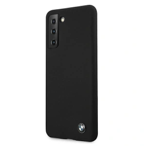 Hurtownia GSM - Case BMW BMHCS21MSILBK Samsung Galaxy S21+ Plus schwarz/hardcase Silikon Signature - BMW117BLK - {ean13} - Hurt