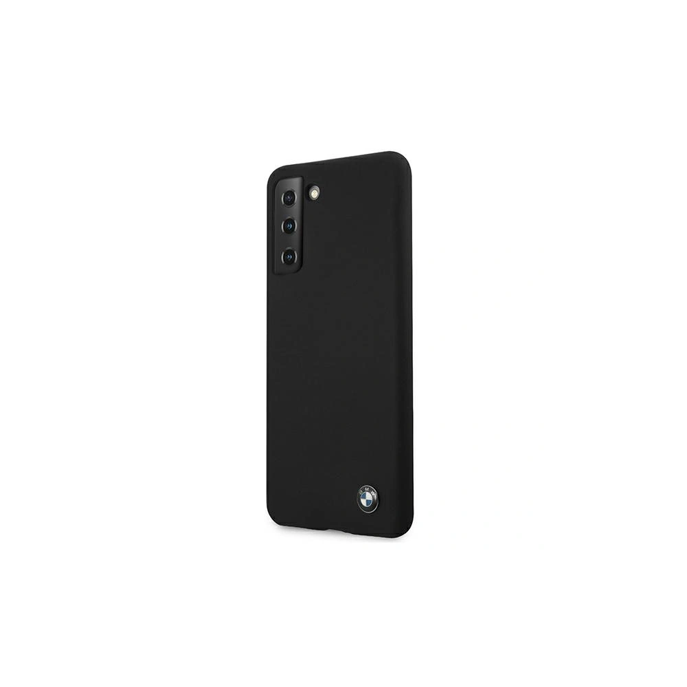 Hurtownia GSM - Etui BMW BMHCS21MSILBK Samsung Galaxy S21+ Plus černý/black hardcase Silicone Signature - BMW117BLK - {ean13} - Hurt