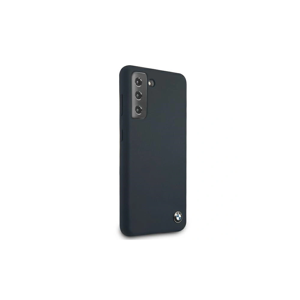 Hurtownia GSM - Etui BMW BMHCS21MSILNA Samsung Galaxy S21+ Plus granátový/navy hardcase Silicone Signature - BMW118NAV - {ean13} - Hurt