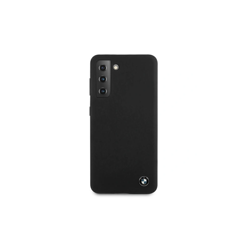 Hurtownia GSM - Etui BMW BMHCS21MSILBK Samsung Galaxy S21+ Plus černý/black hardcase Silicone Signature - BMW117BLK - {ean13} - Hurt