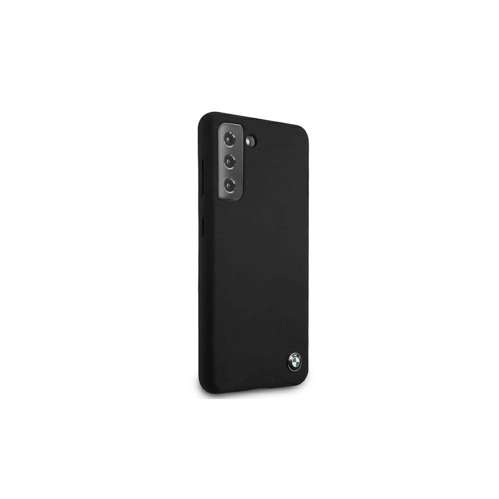 Hurtownia GSM - Etui BMW BMHCS21MSILBK Samsung Galaxy S21+ Plus černý/black hardcase Silicone Signature - BMW117BLK - {ean13} - Hurt