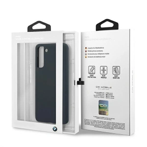 Hurtownia GSM - Case BMW BMHCS21MSILNA Samsung Galaxy S21+ Plus navy hartschale Silikon Signatur - BMW118NAV - {ean13} - Hurt